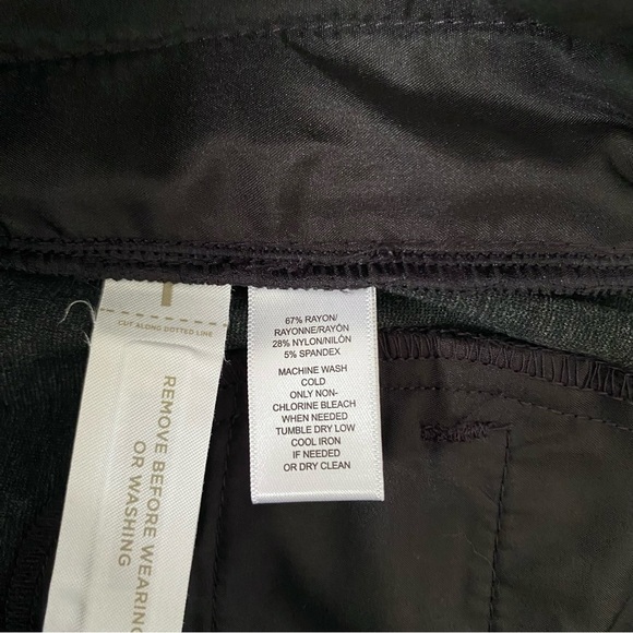 Loft Size 4 Dark Grey Skinny Ponte Pants - Picture 7 of 7